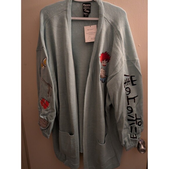 Her Universe Studio Ghilbi Ponyo Cardigan Size 3 Women Plus Size - Picture 4 of 7